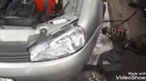 Усилители стаканов и Не характерный Стук в подвеске Лада Калина