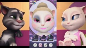 Моя говорящая Анжела  #126. Опять маленькая . Детский игровой мультик для детей! Talking Angela