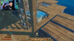 ВЫЖИВАЕМ НА ПЛОТУ! ОПЯТЬ // RAFT #1