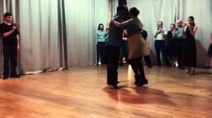 Sebastian Achaval & Roxana Suarez. Milonga. Resume of lesson