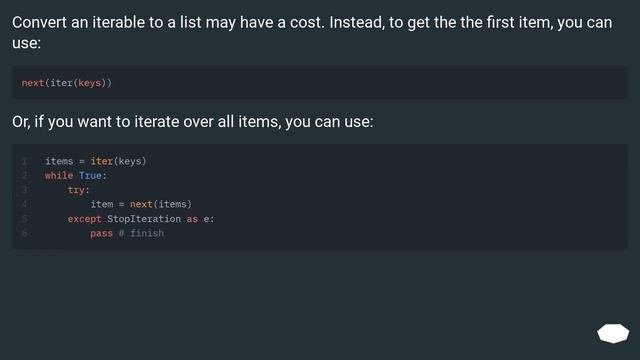 TypeError: 'dict_keys' object does not support indexing