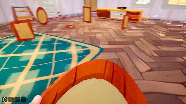 Hello Neighbor Полтергейст картины встают смотреть онлайн