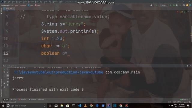 variables and type declaration In java | tutorial 06 | java basic programming language | #java