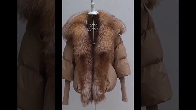 Короткий красивый пуховик на утином пуху! смотреть онлайн