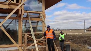 ФАХВЕРК 2.5. ОСТЕКЛЕНИЕ фахверкового дома. Отзыв Владельца. "Строй и Живи"