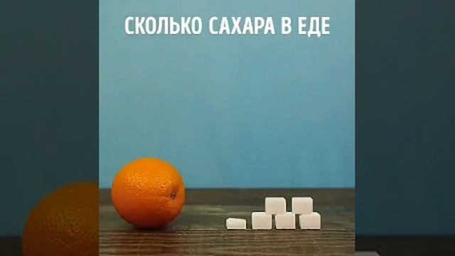 Сколько сахара в еде