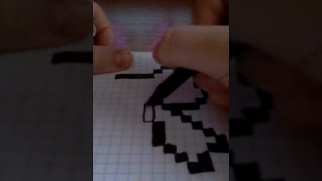 Как нарисовать бант по клеточкам смотреть онлайн