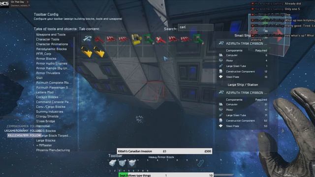 Space Engineers - Tinkering on the cargo ship смотреть онлайн