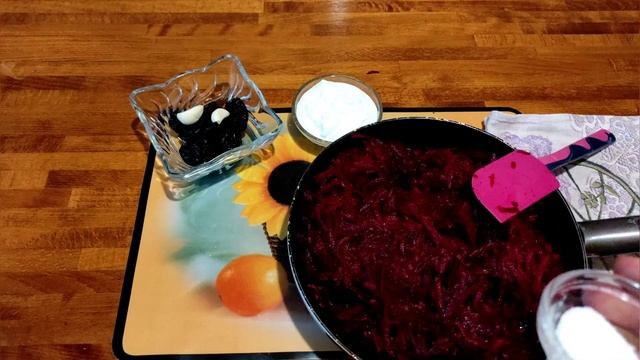 Рецепт который Вы искали! Тушёная свекла с черносливом в сметане! смотреть онлайн