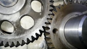 Как выставить шестерни лобовой двигатель  1KZ.