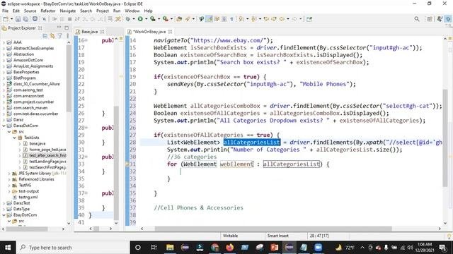 Selenium Tutorial For Beginners | Practical Session 02 In Selenium With Test Requirements | Part 22