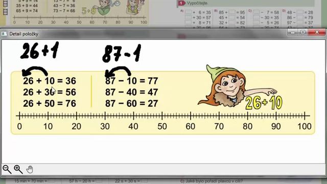 Sčítání a odčítání (opakování), Matýskova matematika 7. díl, strana 8, cvičení 3 смотреть онлайн