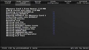 установка softmod (free mc boot) на PS2