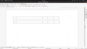 How to create a table in an interesting new way in LibreOffice Writer