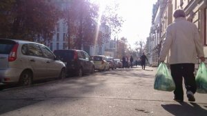 Нижний Новгород, вид снизу. Верхневолжская наб 20 - Минина 34