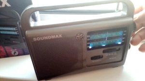SoundMax sm-rd2110 портативное всеволновое радио