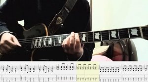 troubled time Green Day guitar cover,with TAB.