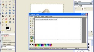 Como hacer una imagen png con Gimp 2