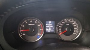 Загорелся чек и другие датчики,нужна информация кто стакливался. (Forester SJ 2013г.в)