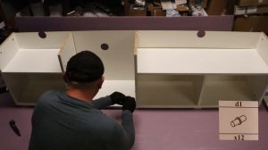 Roma 79" TV Stand Assembly