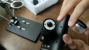 Andonstar AD206 Цифровой микроскоп. Инструкция по сборке. Тест микроскопа.