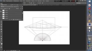 Урок № 2, двух-точечная перспектива