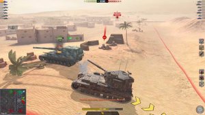 Как НЕ стоит играть на БАБАХЕ!!! WOT BLITZ ОДНОРАЗОВЫЙ МОНСТР!!!