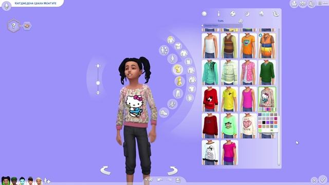 Допматериалы. Детское. Children hair and clothes. Custom Content Finds Sims 4. Episode 3.