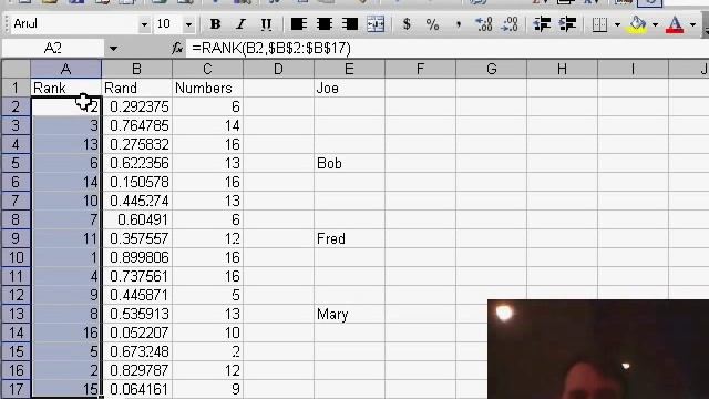 Excel - How to Randomly Assign Numbers to Sales Reps Without Duplicates - Episode 598