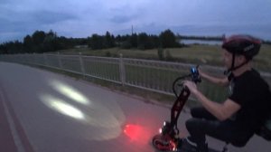 Электросамокат Ultron T 128 = вечерние покатушки