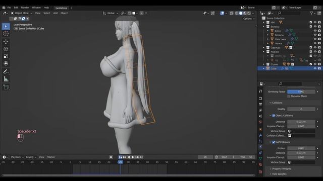 Hair Animation in Blender - Tutorial