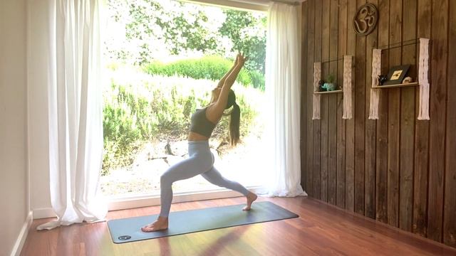 Vinyasa flow yoga for a strong and flexible spine