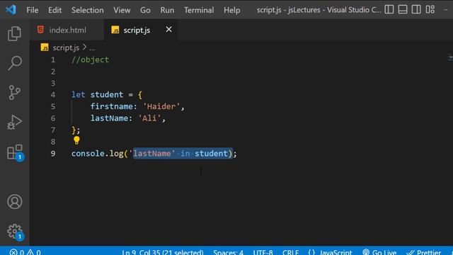 JavaScript Tutorial in Urdu for Beginners [Part 28] - Object Properties in JavaScript