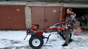 Мотокультиватор FERMER FM-1618MXL. 16 лс. Короткий обзор.