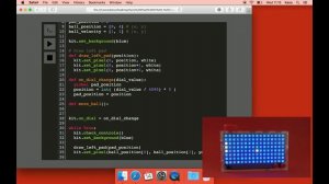 Kano Pixel Kit - MicroPython - Pong