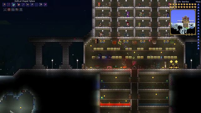 Terraria 1.2 Let's Play - Episode 90 - Sorcerer Emblem смотреть онлайн