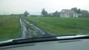 2010 GMC SAVANA AWD (Chevy Express AWD) на просёлке (01.08.13)