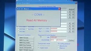 BMW CAS AK300 Key Maker Hitag2 Programmer instruction video