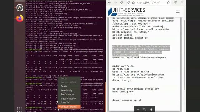Installing 'Xibo' on 'Ubuntu 18 04' - Docker смотреть онлайн