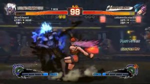 Ultra Street Fighter IV battle: Oni vs Poison