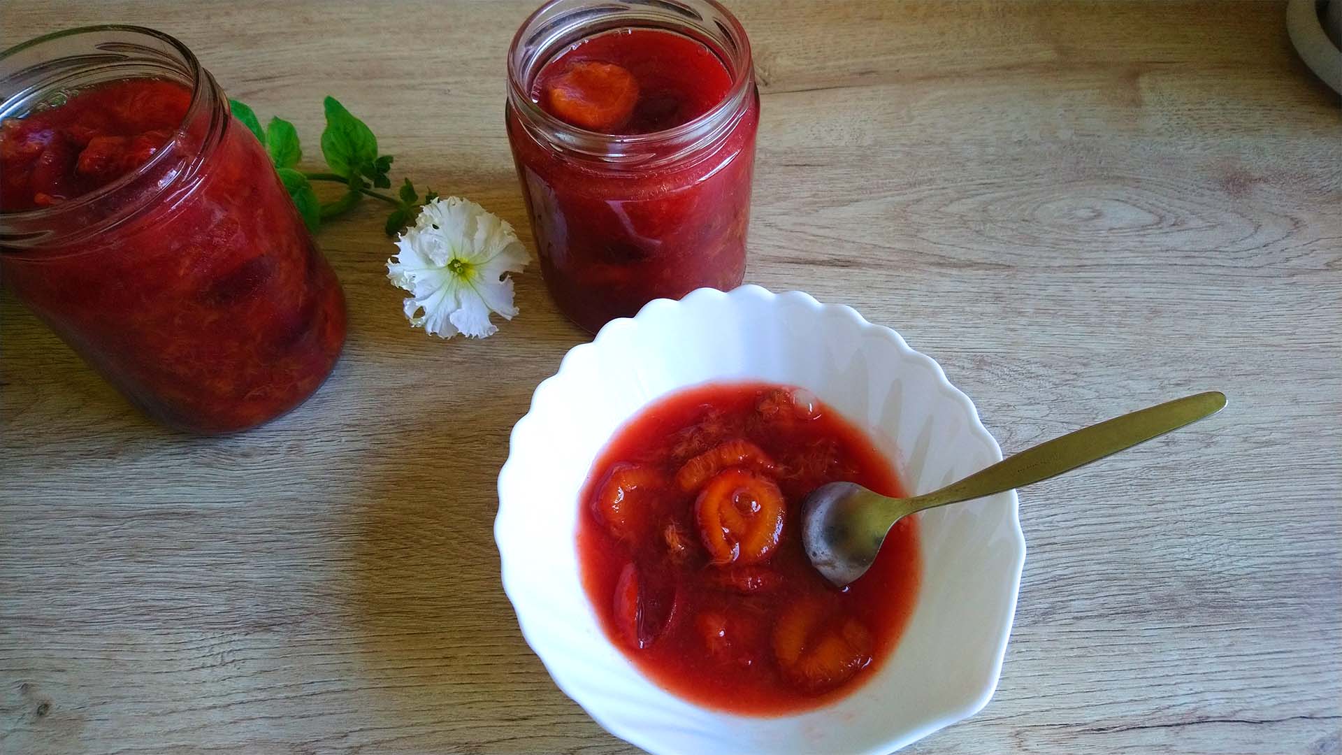 Как приготовить без сахара. Варенье в хлебопечке. Джем для видео.