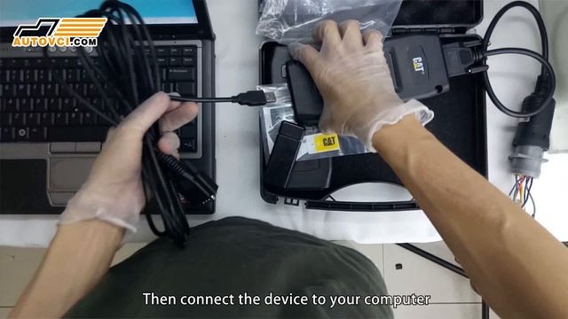 How To Use Cat Et 3  CAT Caterpillar ET Diagnostic Adapter