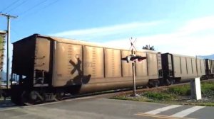 CP 8643 & 9824 w/ a coal train @ Gibson Rd