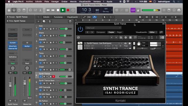 Synth Trance - Kontakt Demo смотреть онлайн