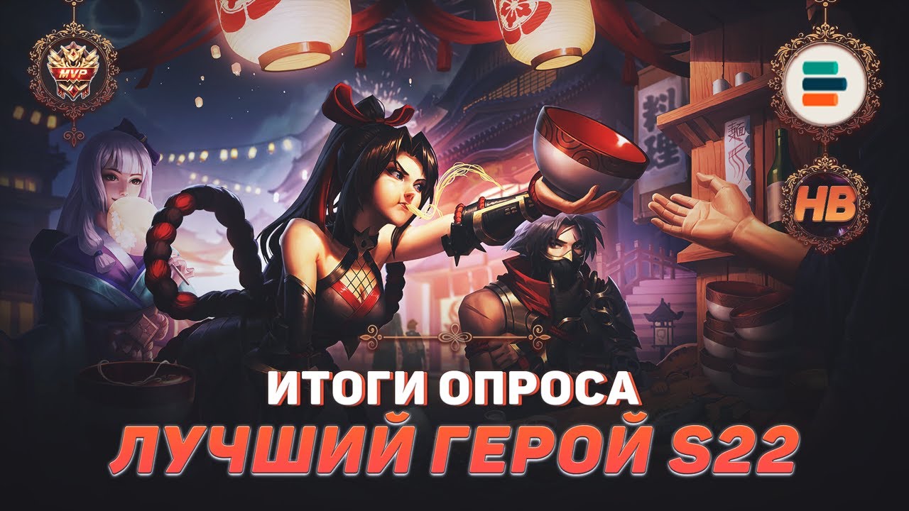 ЛУЧШИЙ ГЕРОЙ 22 СЕЗОНА В MOBILE LEGENDS | ИТОГИ ОПРОСА