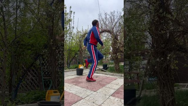 #шестьсоток #ксв #танцы50плюс #танцыдляначинающих #dance #shuffle #dancers #shuffledance #garden ?️