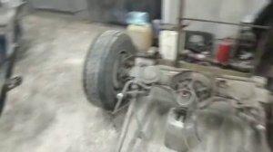 Реставрация Паджеро 2. Часть 5. Как снять кузов с рамы. Restoration Pajero 2