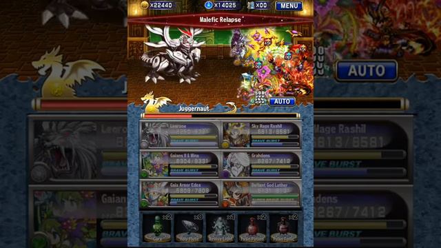 [Brave Frontier] Trial of the Gods 2 - Doomed every 10turns