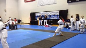 Arwen' s 1st Kata KURURUNFA  (AAU West Palm beach)