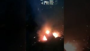 Резка 20 см чугуна газовым резаком!